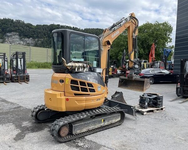 Mini-Pelle CASE CX 39B S2 2014 – 3,9T + 3 Godets + Grappin occasion